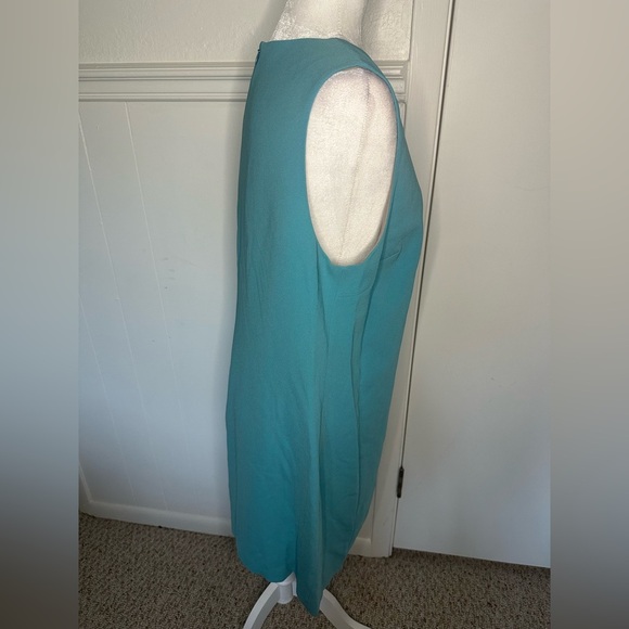 Theory Blue Sleeveless Sheath Dress size 12 - Picture 3 of 9